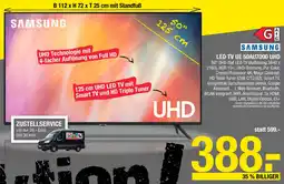 Maximarkt LED TV UE 50AU7090 UHD Angebot
