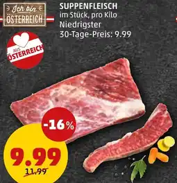 PENNY SUPPENFLEISCH im Stück Angebot