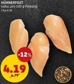 PENNY HÜHNERFILET 500g Angebot