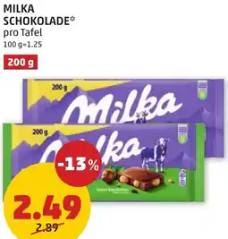 PENNY MILKA SCHOKOLADE 200g Angebot