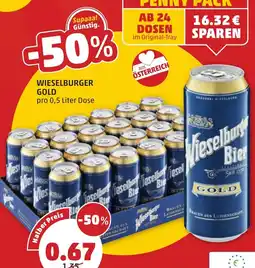 PENNY WIESELBURGER GOLD Angebot