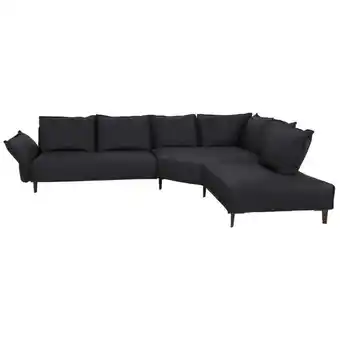 XXXLutz Ecksofa in Echtleder Schwarz Angebot