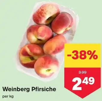 MPreis Weinberg Pfirsiche Angebot