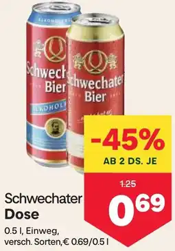 MPreis Schwechater Dose0.5l Angebot
