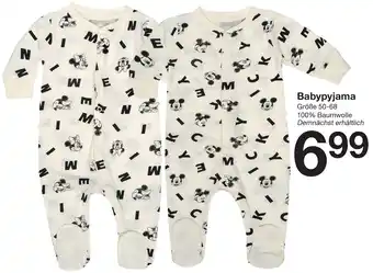 Zeeman Babypyjama Angebot