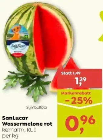 ADEG SanLucar Wassermelone rot Angebot