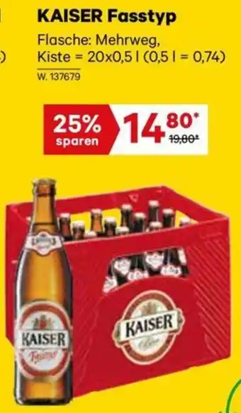 Lagerhaus KAISER Fasstyp Angebot