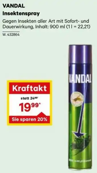 Lagerhaus VANDAL Insektenspray Angebot