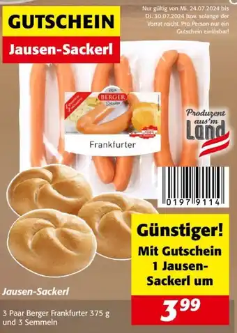 Nah&Frisch Jausen-Sackerl Angebot