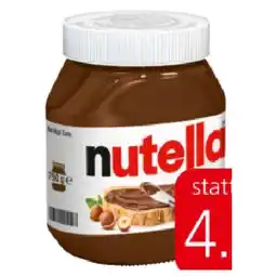Spar Ferrero Nutella SPAR 750 Gramm 1 Glas Angebot