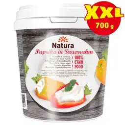 PENNY Natura Paprika in Sauerrahm Penny 700 Gramm 1 Packung Angebot