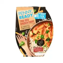 PENNY Penny Ready Thai Red Chicken Curry Penny 400 Gramm 1 Packung Angebot