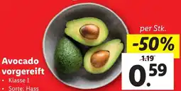 Lidl Avocado vorgereift Angebot