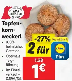 Lidl Topfen- korn- weckerl Angebot