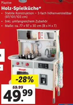 Lidl Holz-Spielküche Angebot