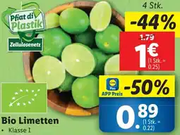 Lidl Bio Limetten Angebot