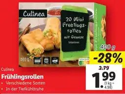 Lidl Frühlingsrollen 400g Angebot
