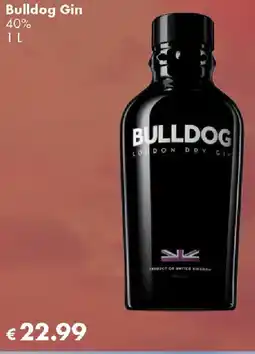 Travel FREE Bulldog Gin 1L Angebot