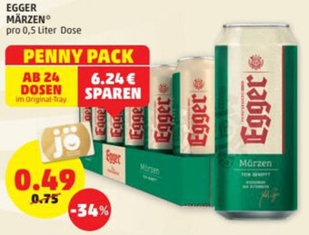 PENNY Egger Märzen 0,5 Liter Angebot