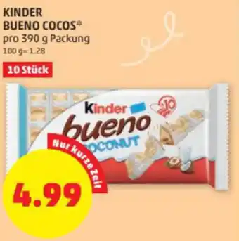 PENNY Kinder Bueno Cocos 390g Angebot