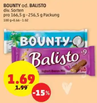PENNY Bounty Od. Balisto Angebot