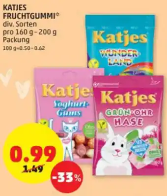 PENNY Katjes Fruchtgummi 160-200g Angebot