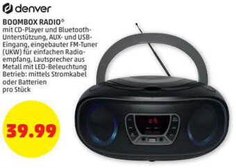 PENNY Boombox Radio Angebot