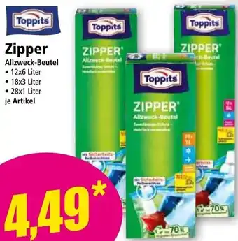 Norma Zipper Allzweck-Beutel Angebot