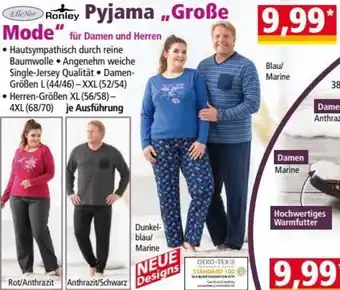 Norma Pyjama Große Mode Angebot