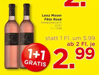 Unimarkt Lenz Moser Fête Rosé Angebot