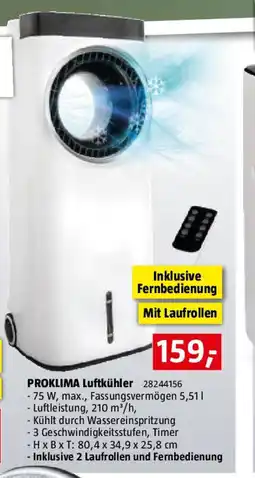 Bauhaus PROKLIMA Luftkühler Angebot
