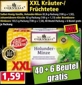 Norma XXL Kräuter-/Früchtetee XXL Angebot