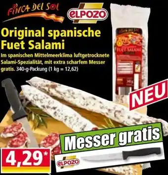 Norma Original Spanische Fuet Salami Angebot