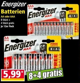 Norma Batterien Angebot