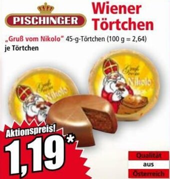Norma Wiener Törtchen 45g Angebot