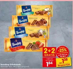 Interspar Bensdorp Schokolade Angebot