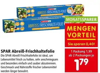 Interspar SPAR Abreiß-Frischhaltefolie Angebot