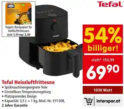 Interspar Tefal Heissluftfritteuse Angebot