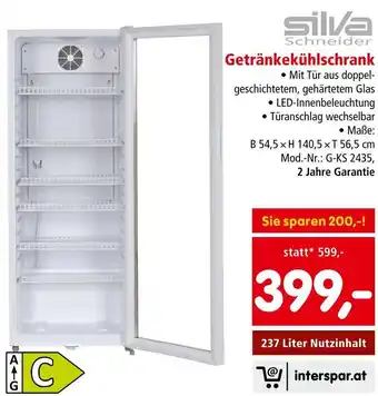 Interspar Getränkekühlschrank Angebot
