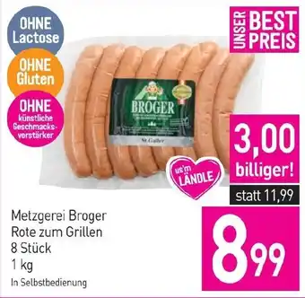 Sutterlüty Metzgerei Broger Rote zum Grillen 1kg Angebot
