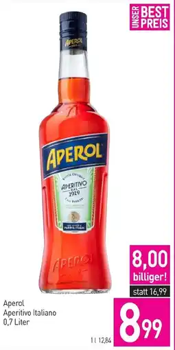 Sutterlüty Aperol Aperitivo Italiano 0.7L Angebot