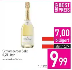 Sutterlüty Schlumberger Sekt 0.75L Angebot