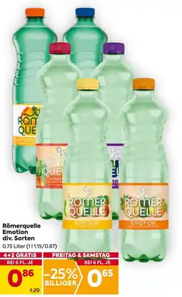 Billa Römerquelle Emotion div. Sorten Angebot