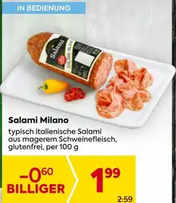 Billa Salami Milano Angebot
