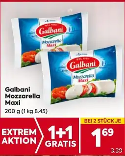 Billa Galbani Mozzarella Maxi 200g Angebot