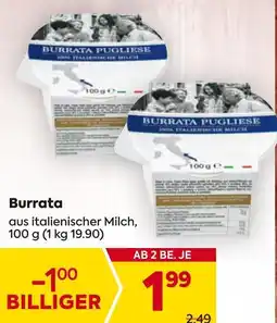 Billa Burrata 100g Angebot