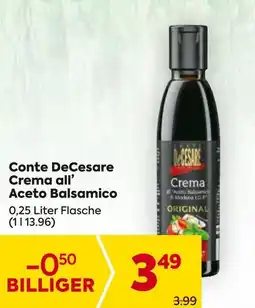Billa Conte DeCesare Crema all Aceto Balsamico Angebot