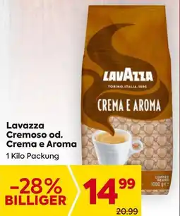 Billa Lavazza Cremoso od Crema e Aroma Angebot