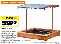 OBI SANDKASTEN Angebot