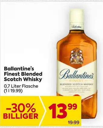 Billa Ballantine's Finest Blended Scotch Whisky Angebot